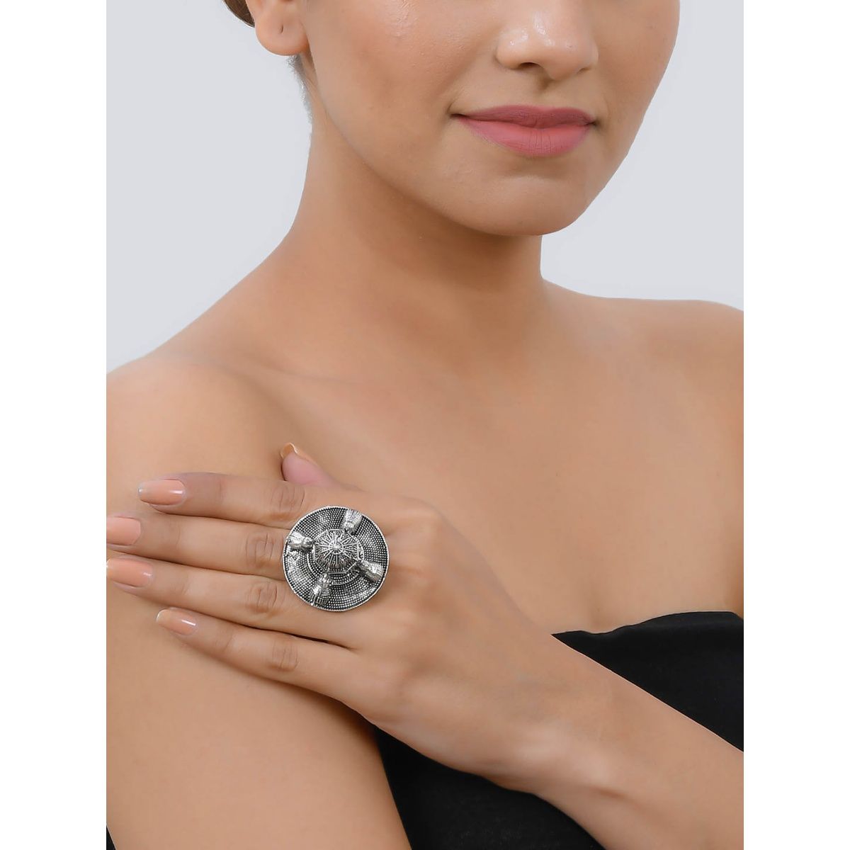 Babar Elephant Ring | Loni Design Group Rings $448.43 | 10k Gold, 14k Gold  , 18k gold , .925 Sterling Silver & Platinum